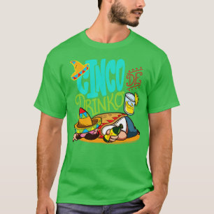 Camiseta Cinco de Drinko Cinco de Mayo Fiesta México 5 de m