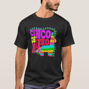 Camiseta Cinco De Drinko Funny Cinco De Mayo Drinki