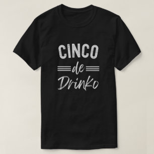 Camiseta Cinco De Drinko Gráfico Cute - Cino de Mayo