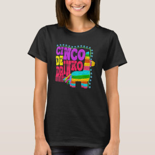 Camiseta Cinco De Drinko Mexicano Cinco De Mayo Beber