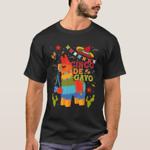 Camiseta Cinco De Gayo Divertido LGBT Cinco De Mayo