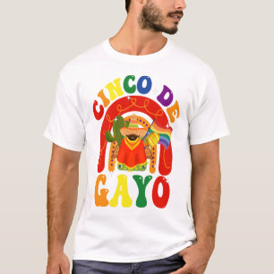Camiseta Cinco De Gayo Funny Cinco De Mayo Regalo Del Orgul