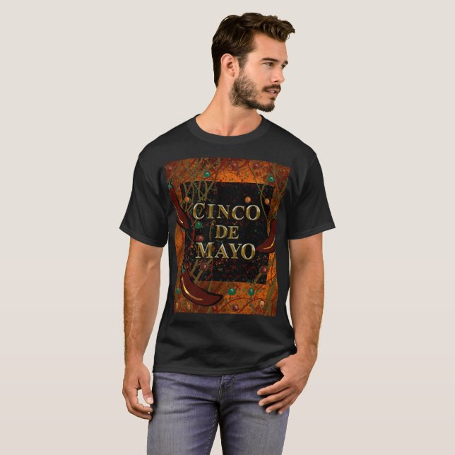 Camiseta Cinco de Mayo  (Anverso completo)