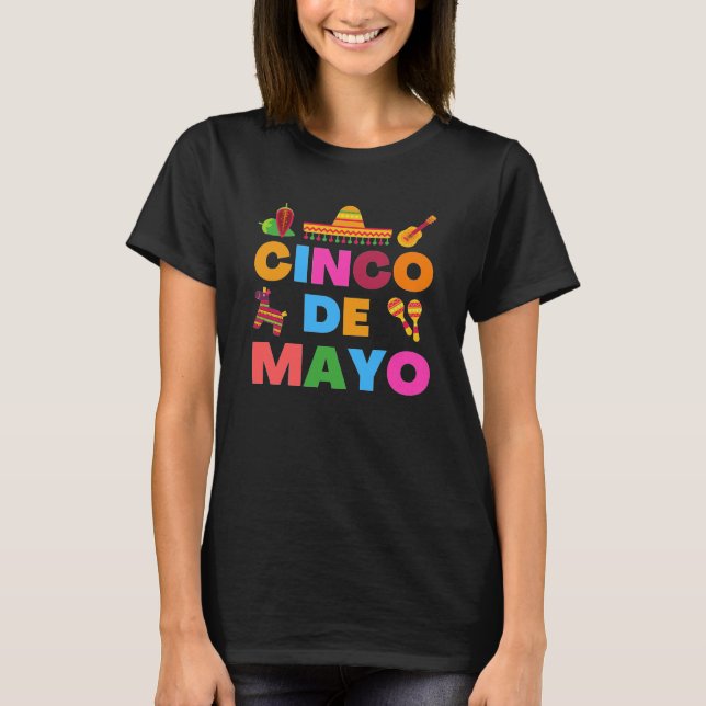 Camiseta Cinco de mayo (Anverso)