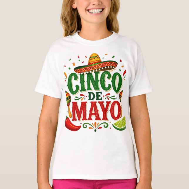 Camiseta cinco de mayo (Anverso)