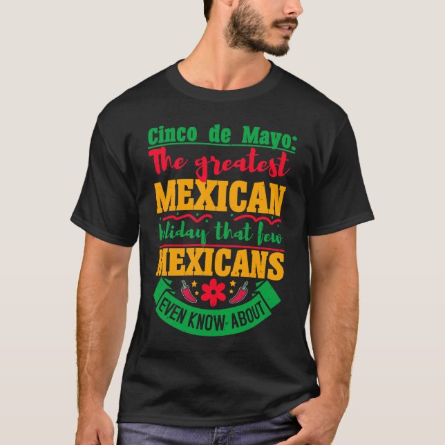 Camiseta Cinco de Mayo (Anverso)