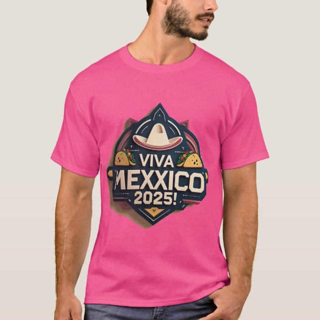 Camiseta Cinco de Mayo 2025 (Anverso)