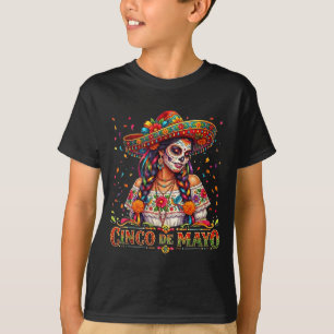 Camiseta Cinco de mayo 2026 fiesta mexicana 5 de mayo chica