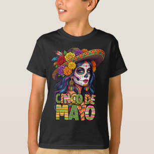 Camiseta Cinco de mayo 2026 fiesta mexicana 5 de mayo chica
