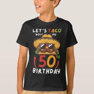 Camiseta Cinco De Mayo 50 años Taco de 50 años de edad mexi