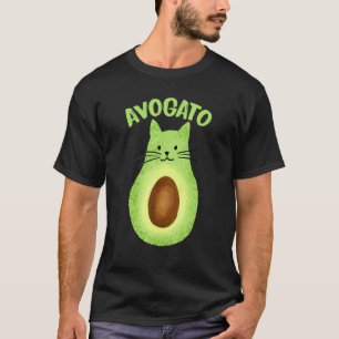 Camiseta Cinco De Mayo Aguacate México Miau Avogato Gato C