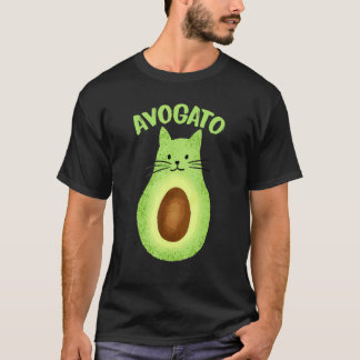 Camiseta Cinco De Mayo Aguacate México Miau Avogato Gato C