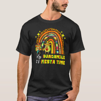 Camiseta Cinco De Mayo Arcoiris Santo Guacamole Su Fiesta