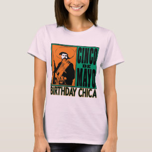 Camiseta Cinco de Mayo Birthday Chica