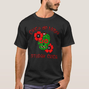 Camiseta Cinco De Mayo Birthday Chica Con Azúcar Y
