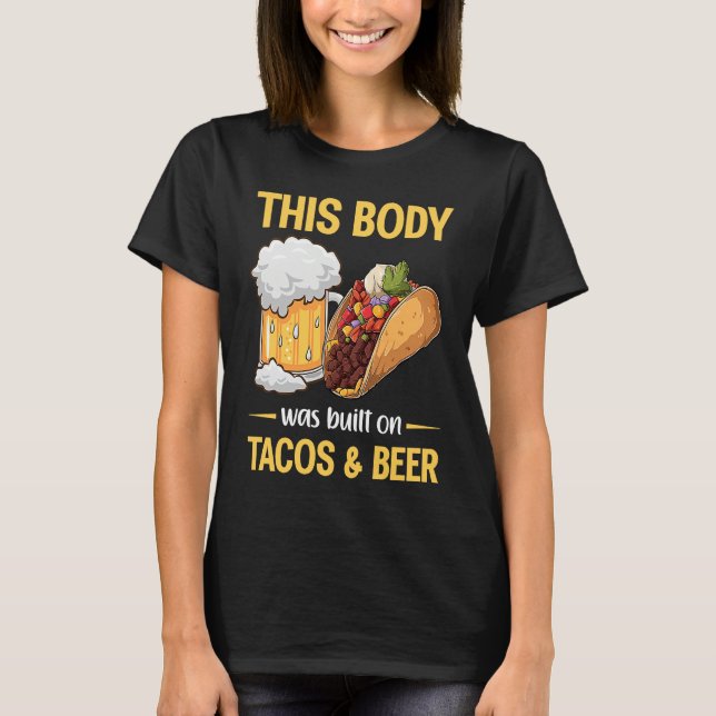 Camiseta Cinco De Mayo Buritos  Mexico Tacos and Avocado  2 (Anverso)