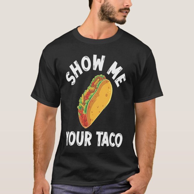 Camiseta Cinco De Mayo, Buritos, México Tacos y Aguacate (Anverso)