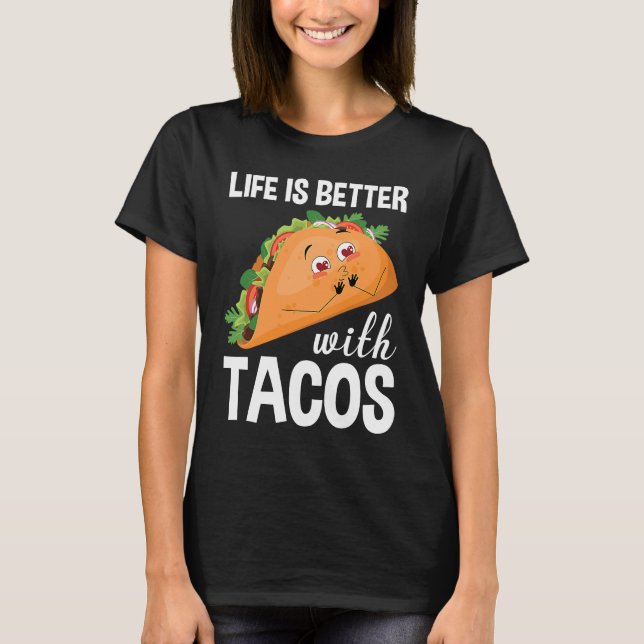 Camiseta Cinco De Mayo, Buritos, México Tacos y Aguacate (Anverso)