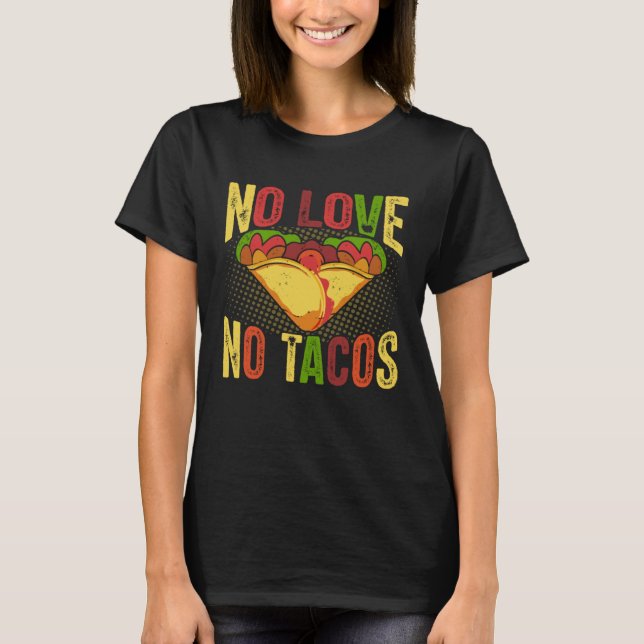 Camiseta Cinco De Mayo Burritos  Mexico Tacos and Avocado   (Anverso)