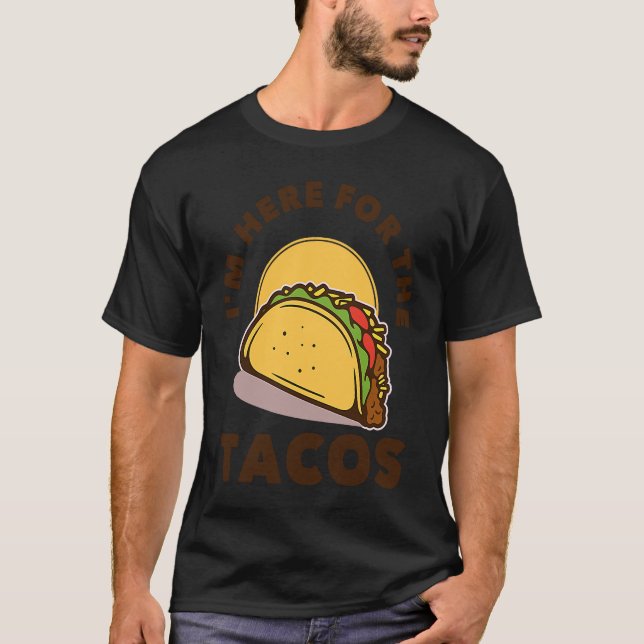 Camiseta Cinco De Mayo Burritos  Mexico Tacos and Avocado   (Anverso)