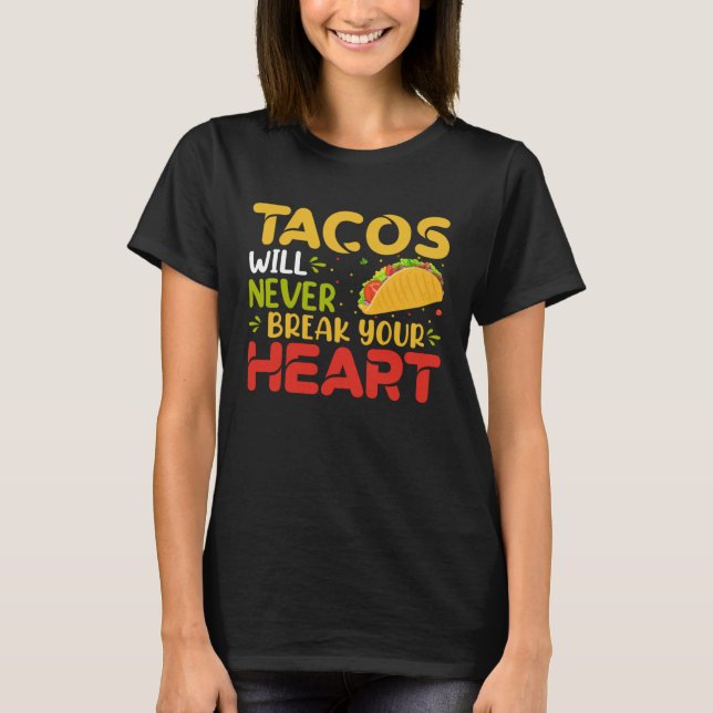 Camiseta Cinco De Mayo Burritos  Mexico Tacos and Avocado   (Anverso)