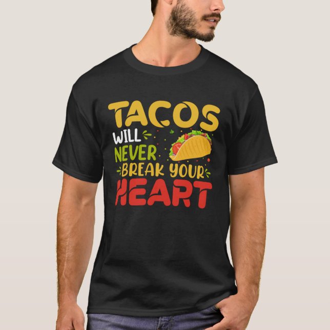 Camiseta Cinco De Mayo Burritos  Mexico Tacos and Avocado   (Anverso)