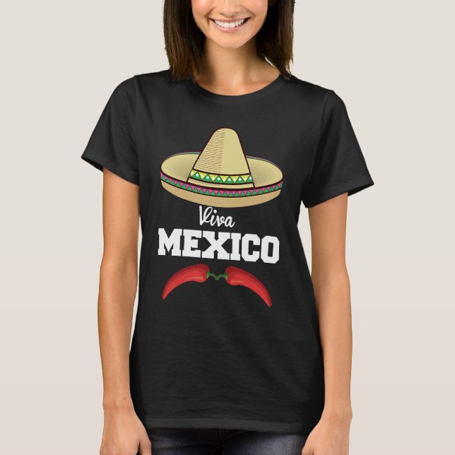 Camiseta Cinco De Mayo Burritos  Mexico Tacos and Avocado   (Anverso)
