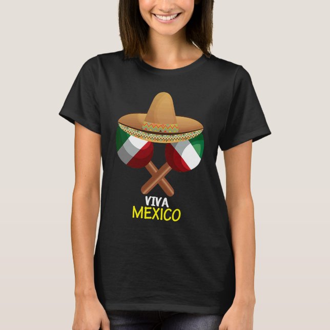 Camiseta Cinco De Mayo Burritos  Mexico Tacos and Avocado   (Anverso)