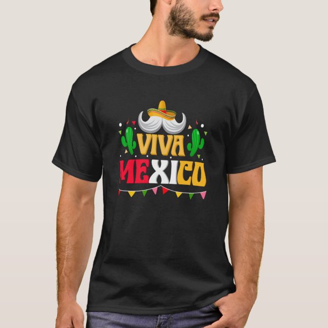 Camiseta Cinco De Mayo Burritos Mexico Tacos and Avocado  1 (Anverso)