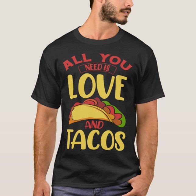 Camiseta Cinco De Mayo Burritos Mexico Tacos and Avocado 37 (Anverso)