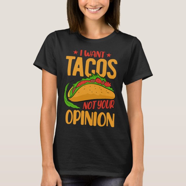 Camiseta Cinco De Mayo Burritos Mexico Tacos and Avocado 63 (Anverso)