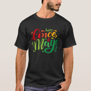 Camiseta Cinco de Mayo Burritos México Tacos y aguacate