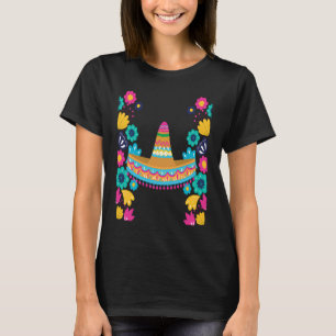Camiseta Cinco de Mayo Burritos México Tacos y aguacate