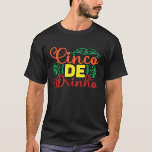 Camiseta Cinco de Mayo Burritos México Tacos y aguacate