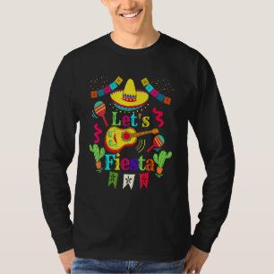 Camiseta Cinco De Mayo Cactus De Guitarra Mexicana Dejan Fi