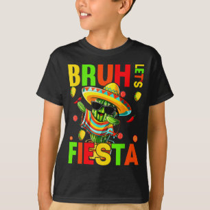 Camiseta Cinco de mayo cactus mexicano divertido vamos a fi