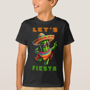 Camiseta Cinco De Mayo Cactus Mexicano Poncho Sombrero Gorr