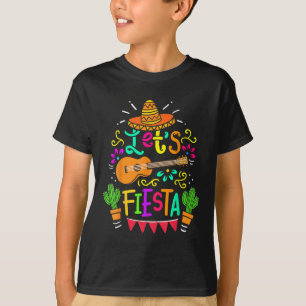 Camiseta Cinco De Mayo Cactus Mexicanos De Guitarra Para Ho