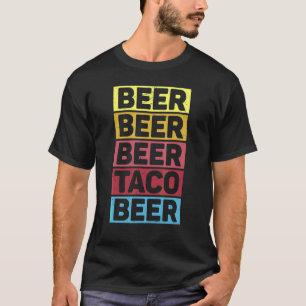 Camiseta Cinco De Mayo Cerveza Taco Cerveza Fiesta Mexicana