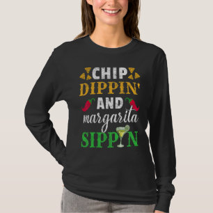 Camiseta Cinco De Mayo, Chip Mexicano Dippin Y Margarita