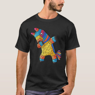 Camiseta Cinco De Mayo Dabbing Donkey Pinata Funny Mexicano
