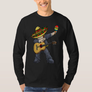 Camiseta Cinco De Mayo Dabbing Mariachi México