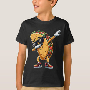 Camiseta Cinco De Mayo Dabbing Taco Funny Food Boys Mexican