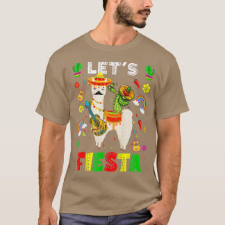 Camiseta Cinco de mayo deja que la Fiesta mexicana llame Da
