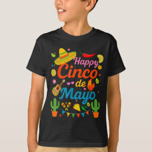 Camiseta Cinco de mayo divertida fiesta mexicana fiesta 5 d