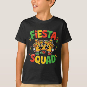 Camiseta Cinco de mayo divertido fiesta squad fiesta para h