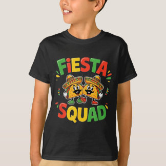 Camiseta Cinco de mayo divertido fiesta squad fiesta para h