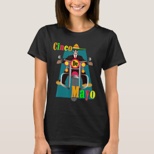 Camiseta Cinco De Mayo en Motocicleta Ciclomotor Viclas Méx