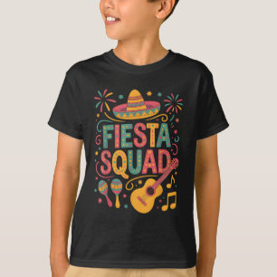 Camiseta Cinco De Mayo Familia Fiesta Squad Mexicano