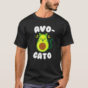 Camiseta Cinco De Mayo Feliz Cinco De Miau Aguacate Gato Ag